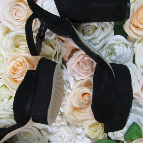 NIB Nine West suede platform heels 7 - Picture 4 of 12